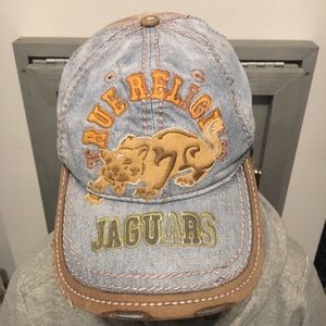 True Religion Unisex Distressed Baseball Cap